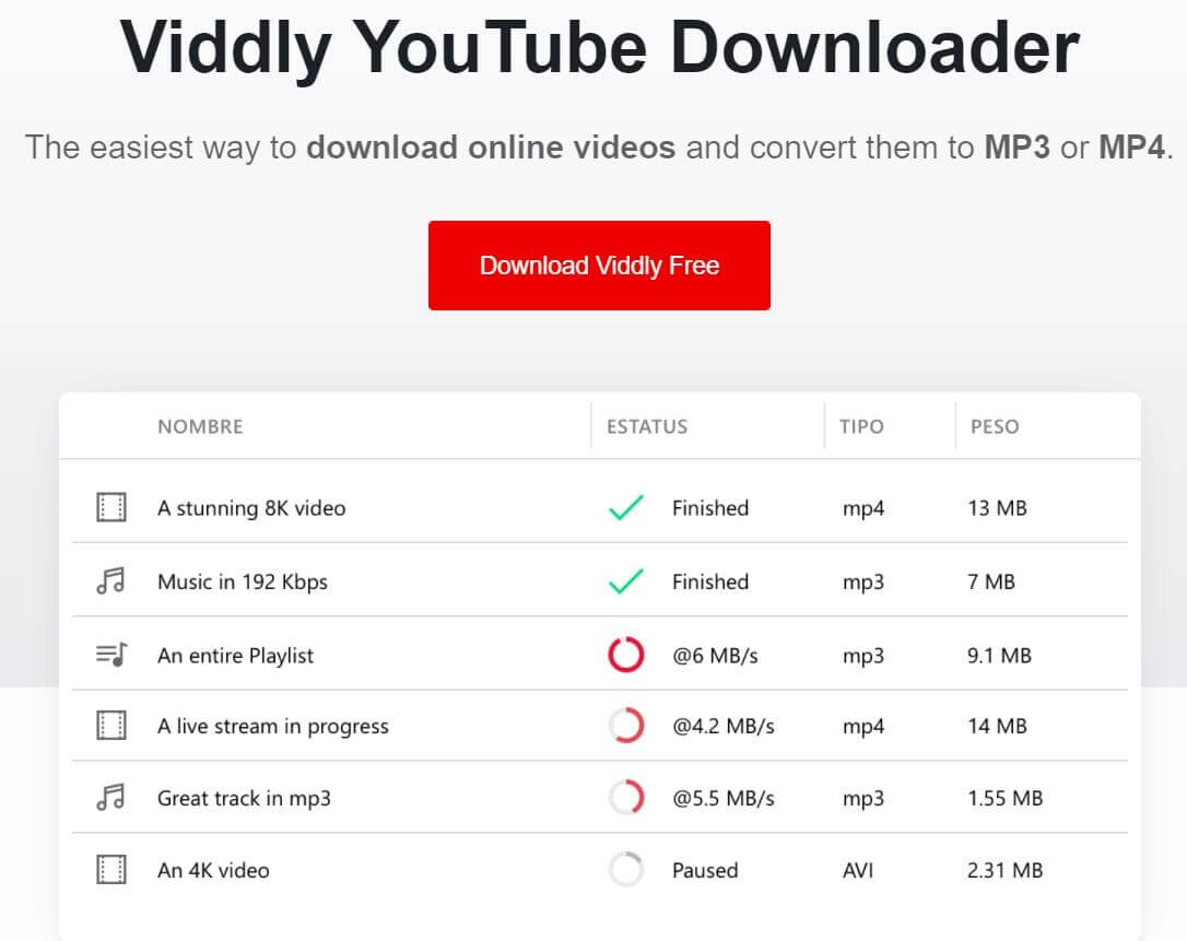 Viddly YouTube Downloader